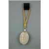 Image 4 : Chinese Agate Carved Chilong Pendant
