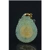 Image 7 : 3 Pc Chinese Gilt Jade Pendant