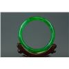 Image 3 : Chinese Green Jade Carved Bangle