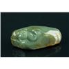 Image 3 : Chinese Fine Green Jade Carved Buddha Boulder