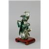 Image 3 : Chinese Spinach Jade Carved Birds