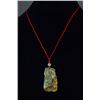 Image 3 : Chinese Russet Green Jadeite Pendant