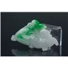 Image 1 : Chinese Green Jadeite Carved Fish Pendant