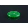 Image 5 : Chinese Green Jadeite Carved Disc Pendant