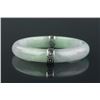 Image 1 : Chinese Green Jadeite Bangle w/ Clasps