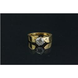 18kt Yellow Gold & Diamond (0.90ct) Ring CRV$4950