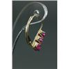 Image 3 : 14kt Yellow Gold Ruby (0.95ct) Earrings CRV$799