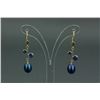 Image 1 : 1.85 ct Sapphire & Pearl Earring CRV$765