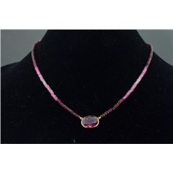 14kt Yellow Gold Ruby (12.80ct) Necklace CRV$6023