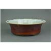 Image 2 : Chinese BW & Copper Red Porcelain Basin Kangxi MK
