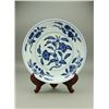 Image 1 : Blue & White Fruits Porcelain Plate Xuande Mark