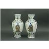 Image 1 : Pair Chinese Ducai Porcelain Vase Chenghua Mark