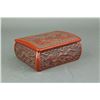 Image 3 : Chinese Red Lacquer Box with Lid