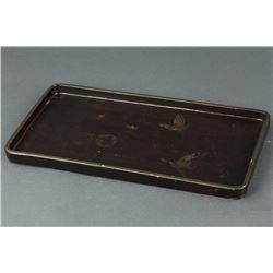 Chinese Lacquer Wood Tray Tongzhi MK