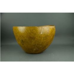 Native Woodland Indian's Burl Wood Bowl