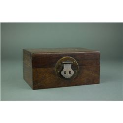 Chinese Rosewood Jewellery Box