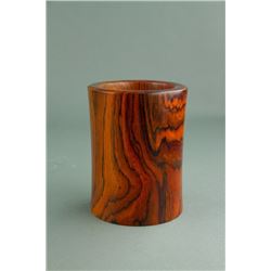 Chinese Huanghuali Wood Brushpot