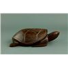 Image 1 : Chinese Huanghuali Wood Carved Turtle