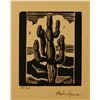 Image 2 : Andy Chuka, Linocut Block Prints, Set of Three,