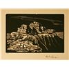Image 1 : Andy Chuka, Linocut Block Prints, Set of Three,
