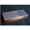 Image 1 : Sterling Silver & Guilloche Enamel Box,