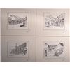 Image 1 : Set Of Hugh Riker Prints