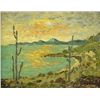 Image 1 : Warren Rollins (1861-1962) New Mexico Oil On Board