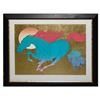 Image 1 : Guillame Azoulay, Gold Leaf Silkscreen Print,