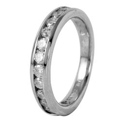 Platinum Diamond Wedding Band -# 537