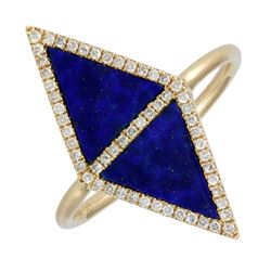 14KT Yellow Gold Gemstone Ring -# 7680