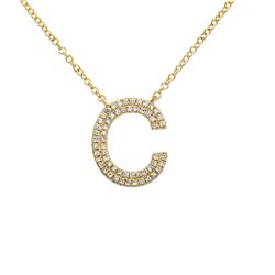 14KT Yellow Gold Diamond Necklace -# 7729-1