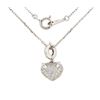 Image 1 : 18KT White Gold Ladies Diamond Necklace -# 8899