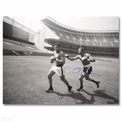 Must-Have Signed Sports Photo! "Ken Norton and Ali, Yankee Stadium" 40" x 30" Hand-Autographed by Ke