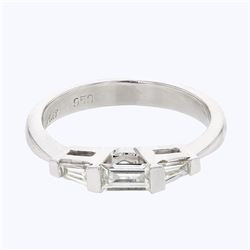 Platinum Ladies Diamond Wedding Band -# 9192