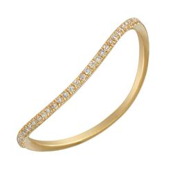 14KT Yellow Gold Women's Diamond Ring -# 8084