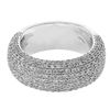 Image 1 : 18KT White Gold Ladies Diamond Ladies Ring -# 10199