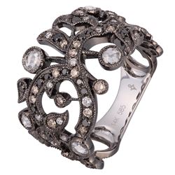 14KT  Gold Women's Diamond Ring -# 6350