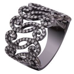 14KT White Gold Women's Diamond Ring -# 5953-1