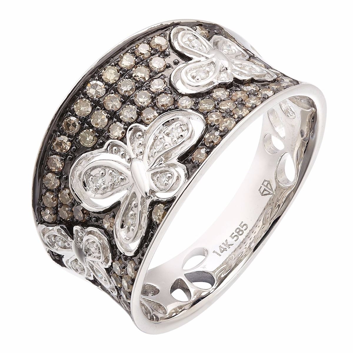 14KT Gold Women's Diamond Ring -# 6295-1