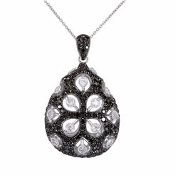 14KT  Gold Diamond Pendant With Chain -# 6249-1