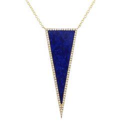 14KT Yellow Gold Gemstone Necklace -# 8060