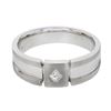 Image 1 : 14KT White Gold Mens Diamond Ring -# 9408