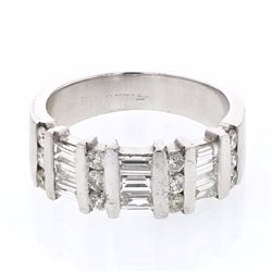Platinum Ladies Diamond Ladies Ring -# 10146