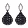 Image 1 : 14KT White Gold Diamond Earrings -# 6149