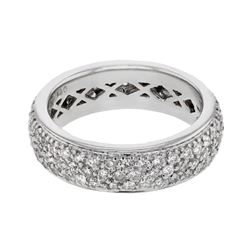 18KT White Gold Ladies Diamond Ring -# 10131