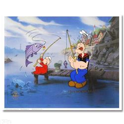 The Big One Limited Edition Hand Painted Animation Cel! Numbered and Hand Signed by Myron Waldman (1