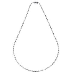 18KT White Gold Ladies Diamond Necklace -# 10403