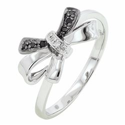 14KT White Gold Women's Diamond Ring -# 6010-1