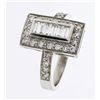 Image 1 : Platinum Ladies Diamond Fashion Ring -# 9864