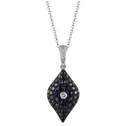 14KT  Gold Gemstone Pendant With Chain -# 8042